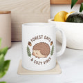 Hedgehog Woodland Ceramic Mug (11oz)