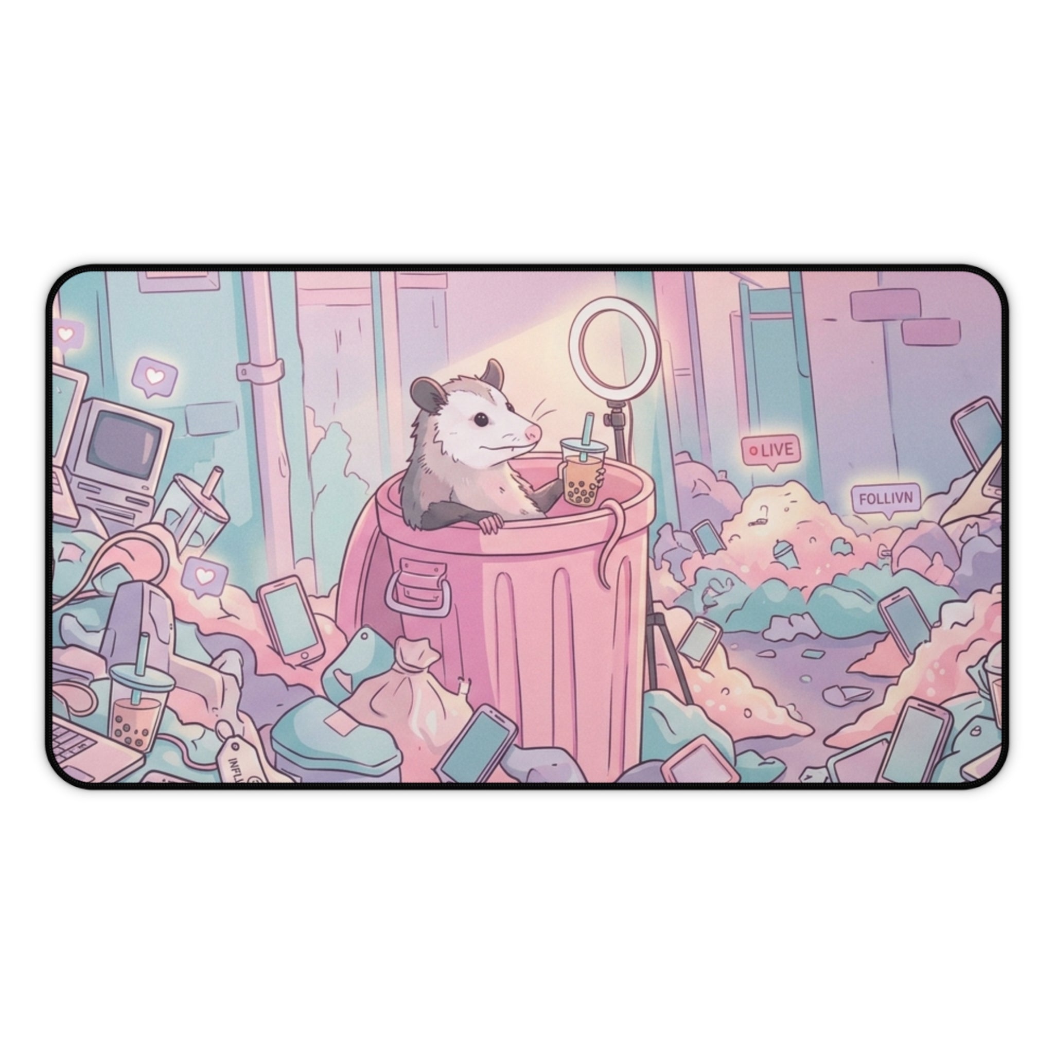 Diva Possum Desk Mat
