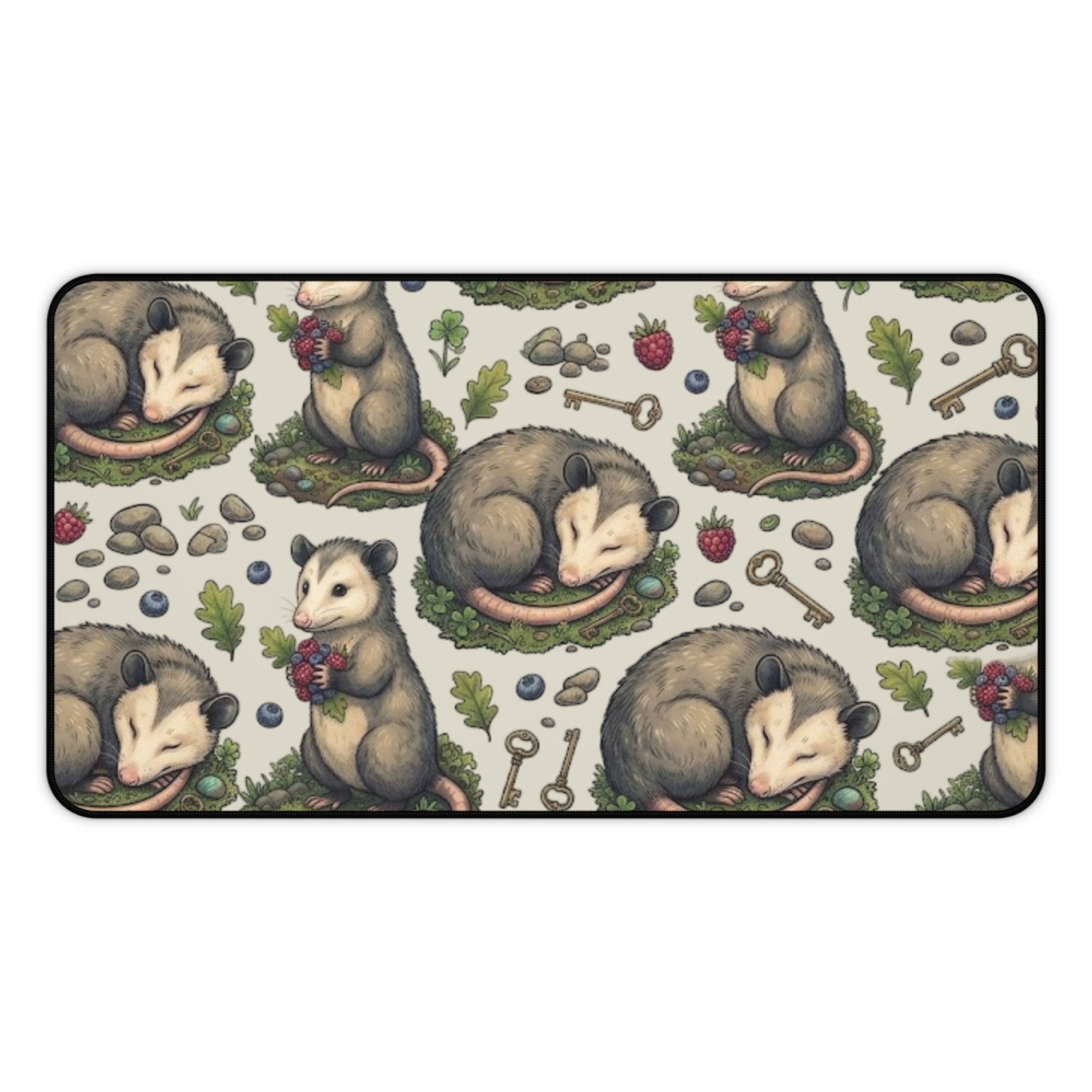Possum Pattern Desk Mat
