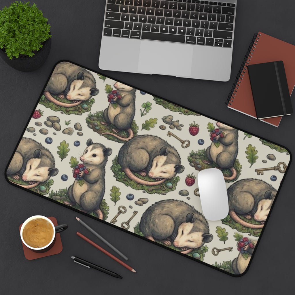 Possum Pattern Desk Mat