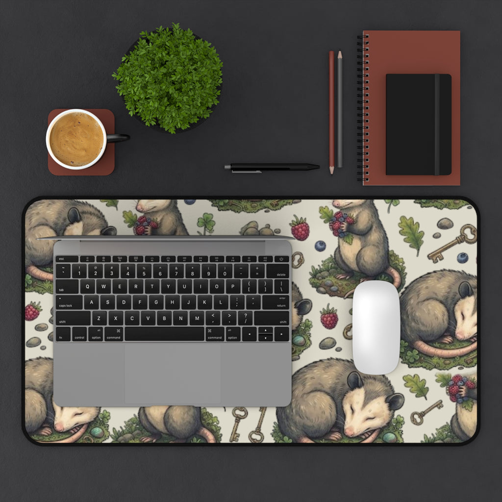 Possum Pattern Desk Mat