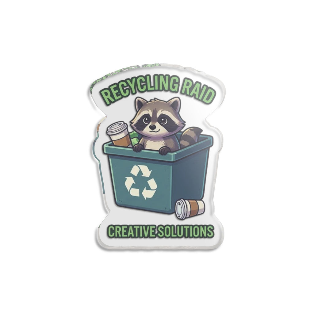 Raccoon Chaos Desk Collection | Complete 4-Piece Setup