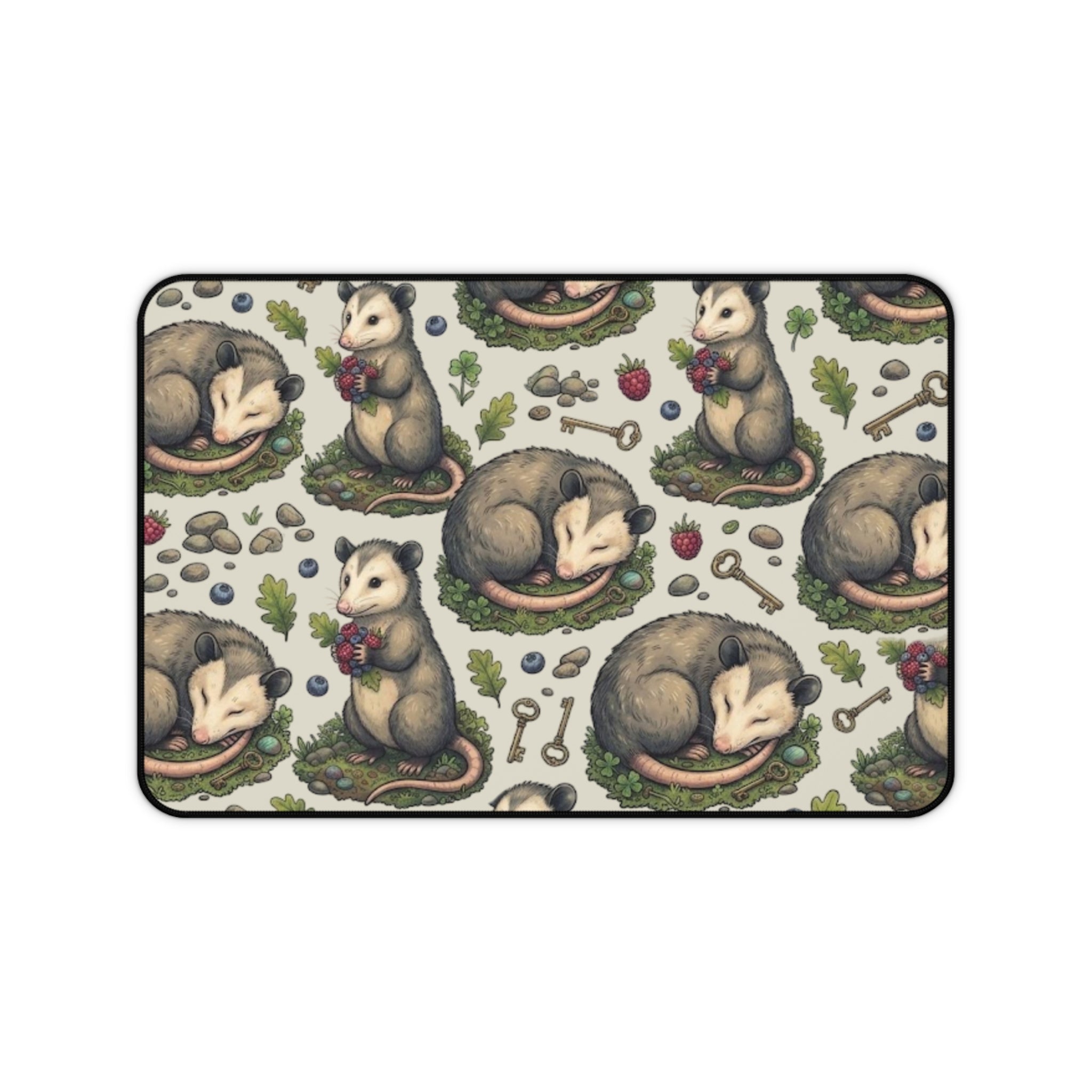 Possum Pattern Desk Mat