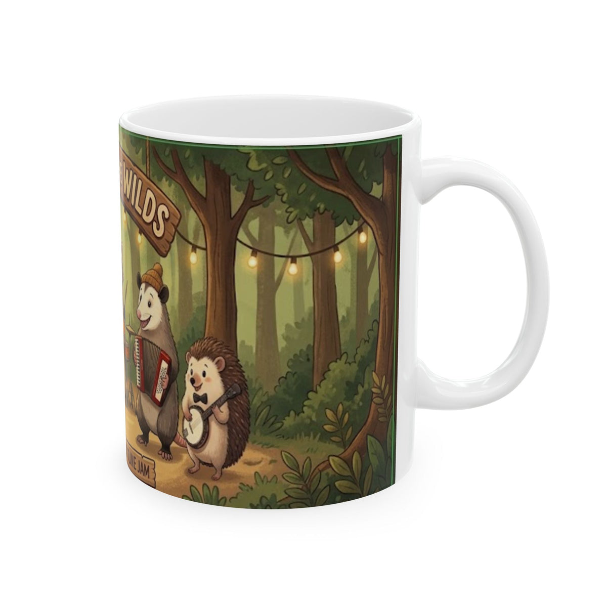 Band of the Wilds Ceramic Mug (11oz) - 11oz - Mug