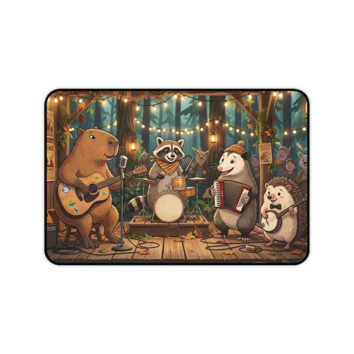 Band of The Wilds Desk Mat - 12’’ × 18’’ - Home Decor