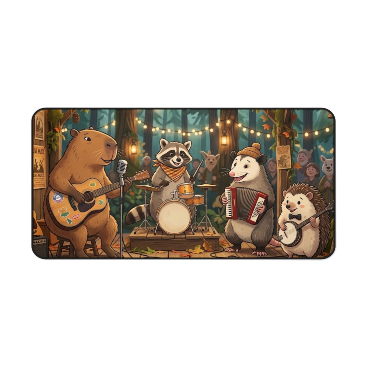 Band of The Wilds Desk Mat - 16’’ × 32’’ - Home Decor