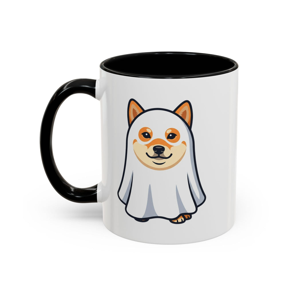 Cute Dancing Shiba Coffee Mug, Accent Mug 11oz - 11oz / Black - Mug