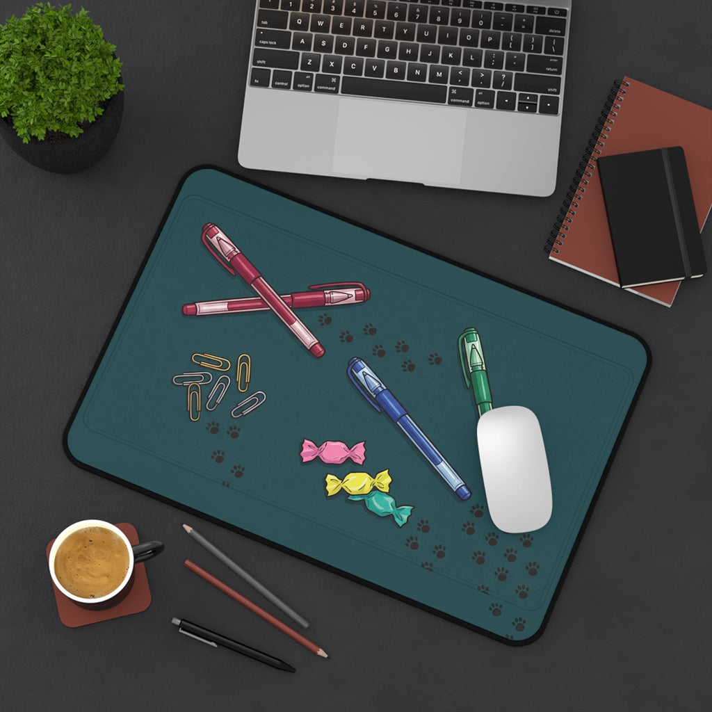 Desk Crime Scene Mat - 12’’ × 18’’ - Home Decor