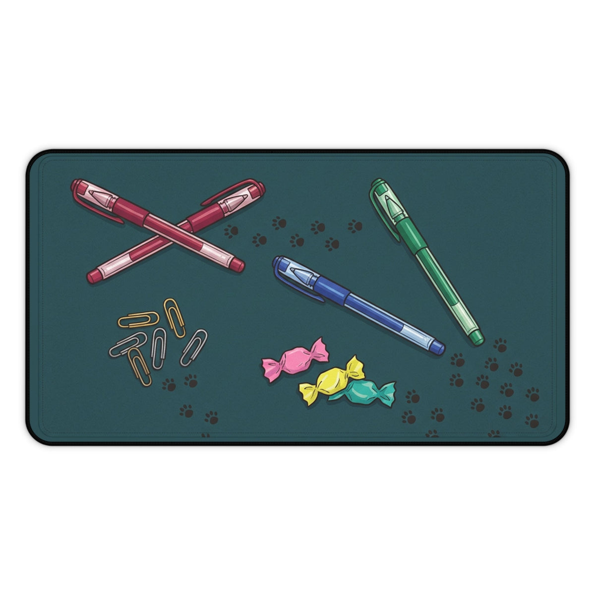 Desk Crime Scene Mat - 12’’ × 22’’ - Home Decor