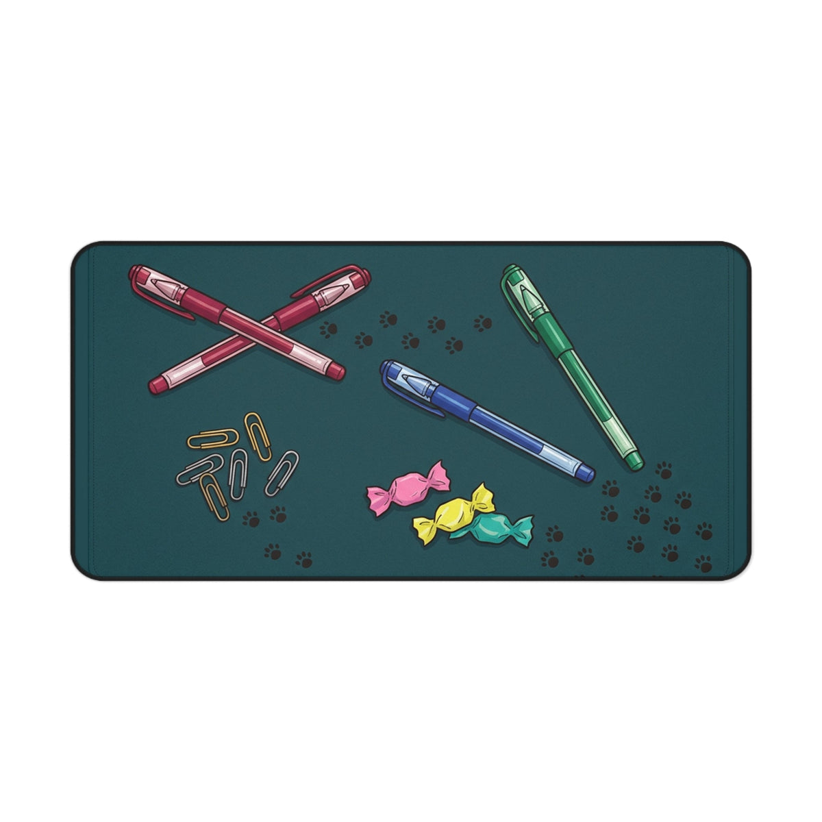 Desk Crime Scene Mat - 16’’ × 32’’ - Home Decor