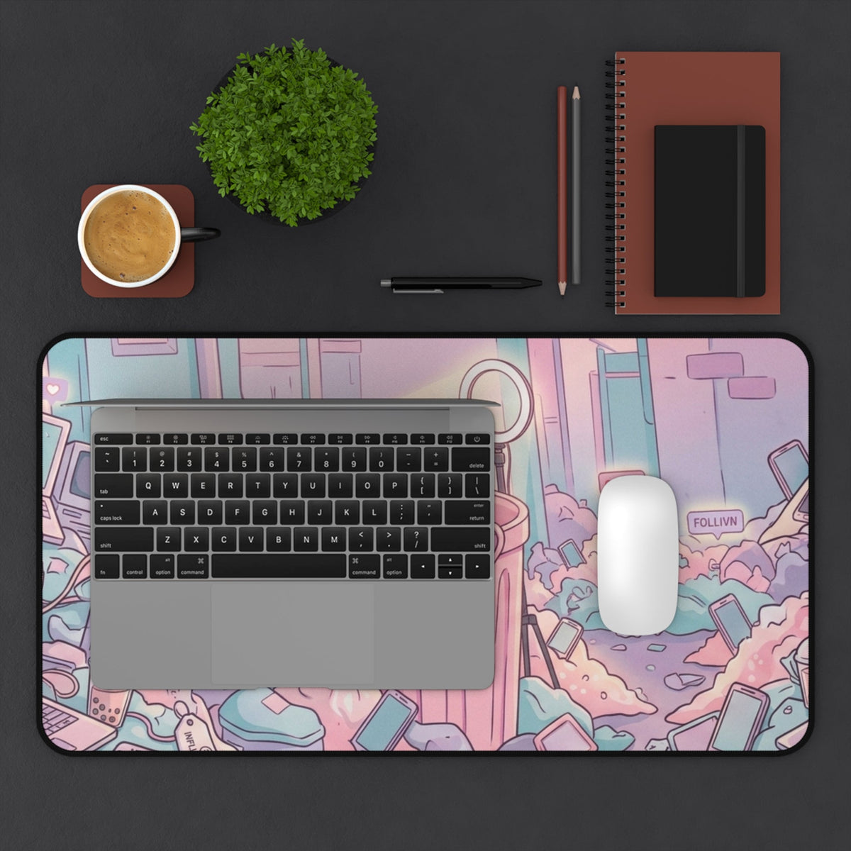 Diva Possum Desk Mat - Home Decor