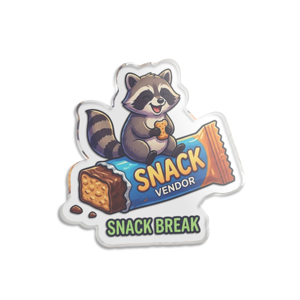 Fueled By Chaos Raccoon Desk Accessories Bundle – 4-Piece Office Set with Desk Mat Coffee Mug & 2 Acrylic Statues