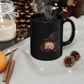 Halloween Hedgehog Witch Hat Mug 11oz - 11oz - Mug
