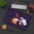 Hedgehog Witch Desk Mat - 12’’ × 18’’ - Home Decor