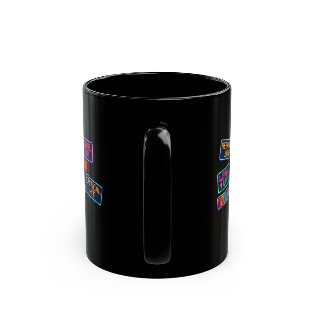 ’Level Up’ Neon Video Game Coffee Mug (11oz) - 11oz - Mug