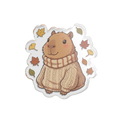 Maximum Chill - Capybara Autumn Acrylic Statue - 5’’ x 5’’ / Transparent - Home Decor