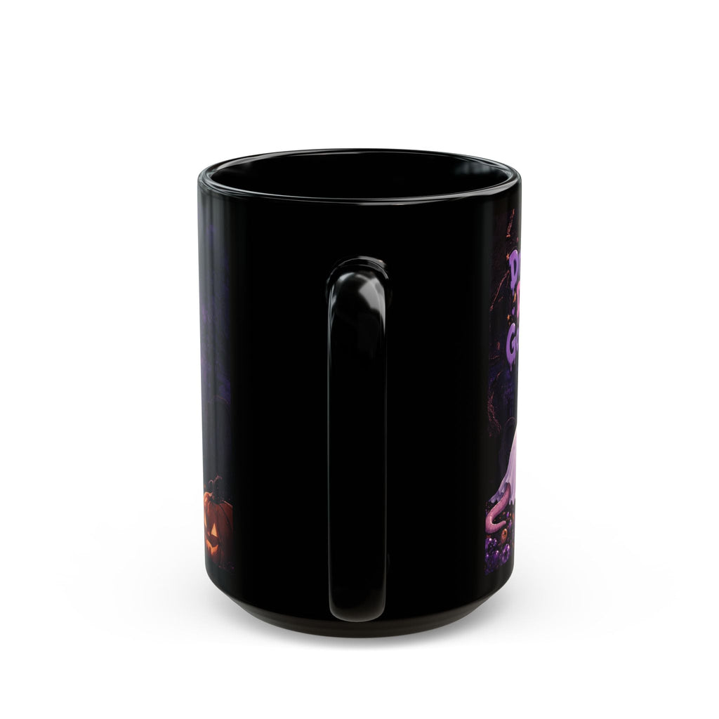 Possum Ghost Mug, Cute Halloween Pumpkin Night Coffee Cup (11oz & 15oz) - Mug