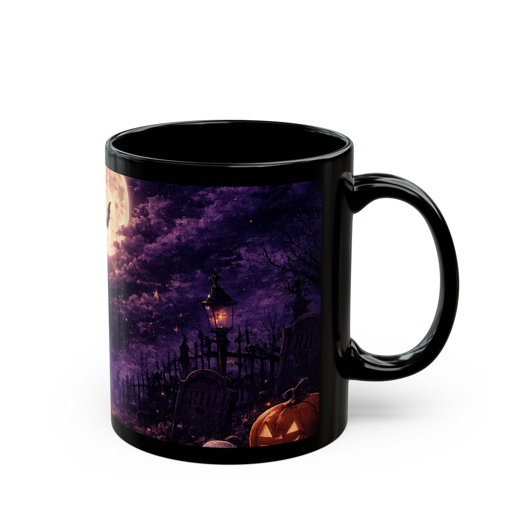 Possum Ghost Mug, Cute Halloween Pumpkin Night Coffee Cup (11oz & 15oz) - Mug